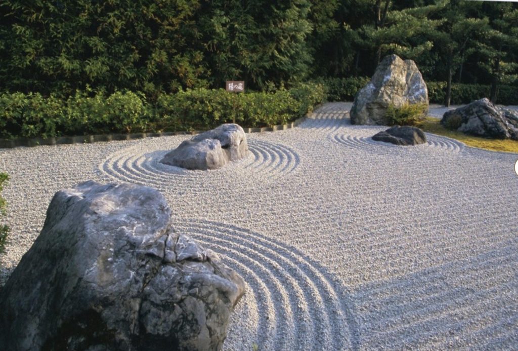 Zen garden sponsored by metlife